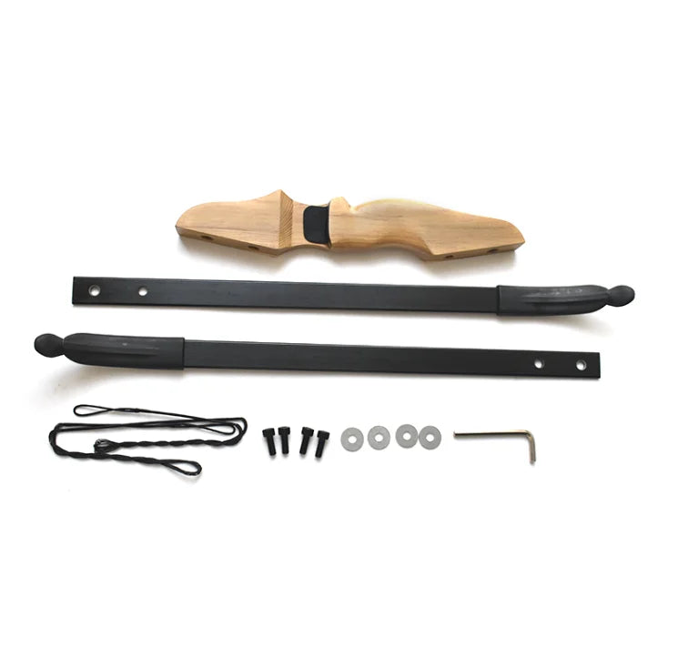 Recurve Bogen aus Holz – Traditionelles Bogenschießen für Outdoor & Sport