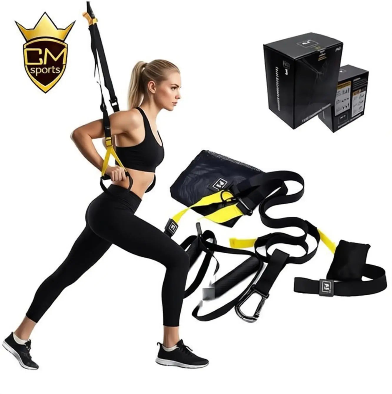 Suspension Trainer – Widerstandsband & Zugseil für Yoga & Fitness