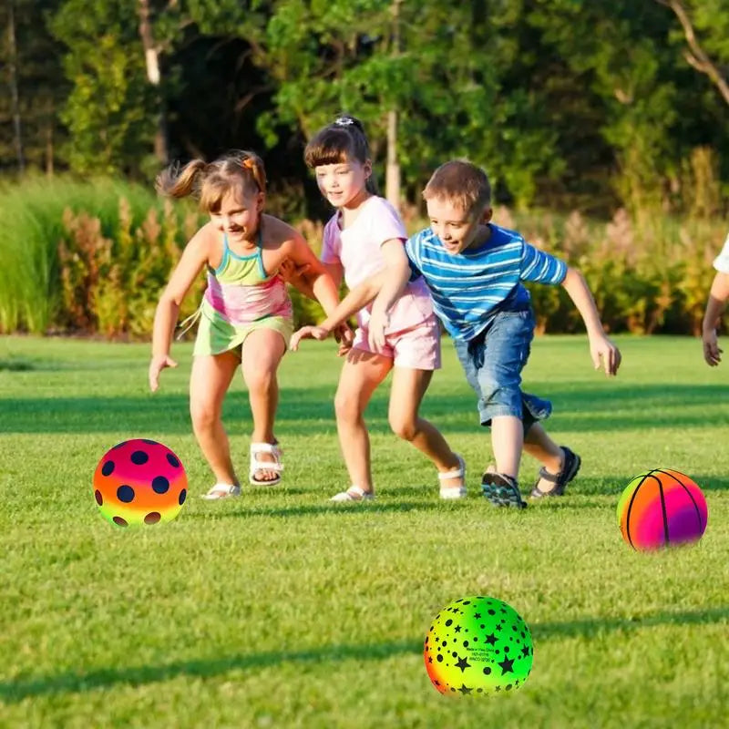 Bunter Aufblasbarer Spielball – 15 cm für Drinnen & Draußen