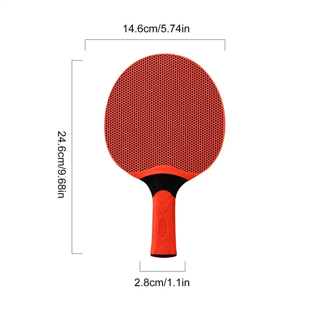 Tischtennis-Schläger mit Gummi – Professionell für Indoor & Outdoor