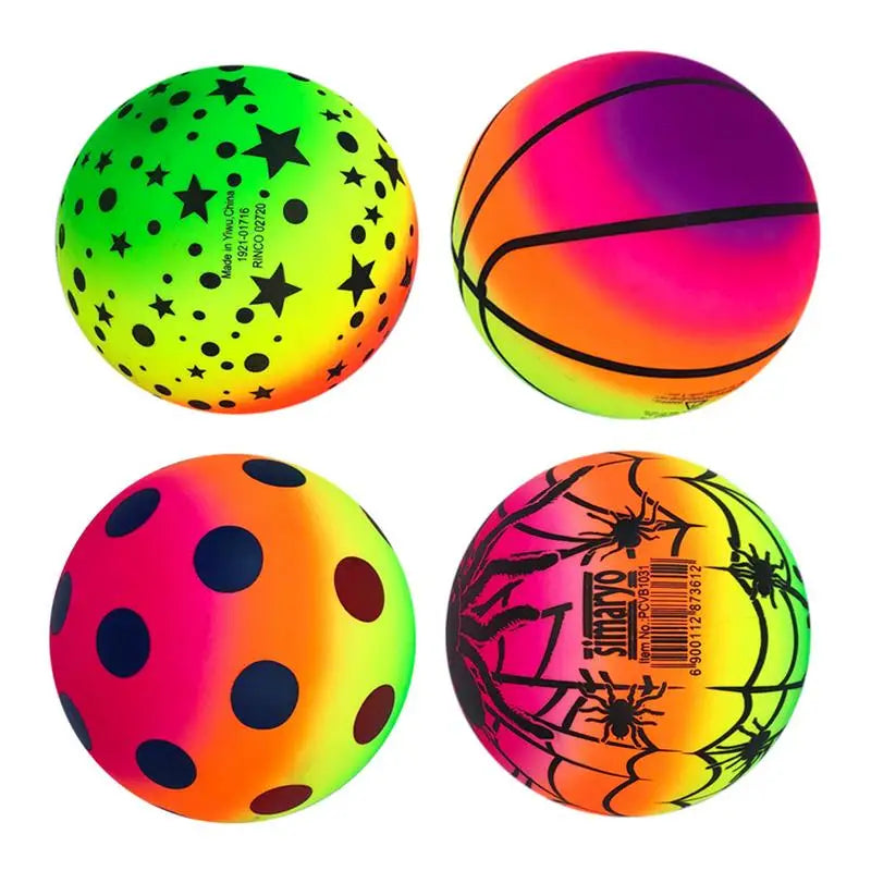 Bunter Aufblasbarer Spielball – 15 cm für Drinnen & Draußen
