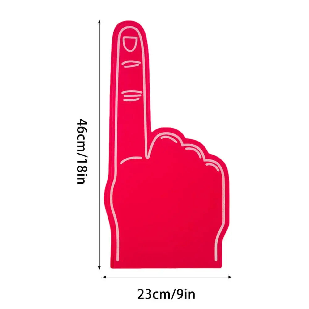 Riesen Schaumstoff-Finger – Fan-Accessoire für Sport & Partys