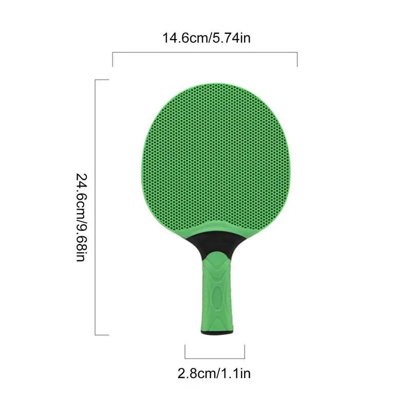 Tischtennis-Schläger mit Gummi – Professionell für Indoor & Outdoor