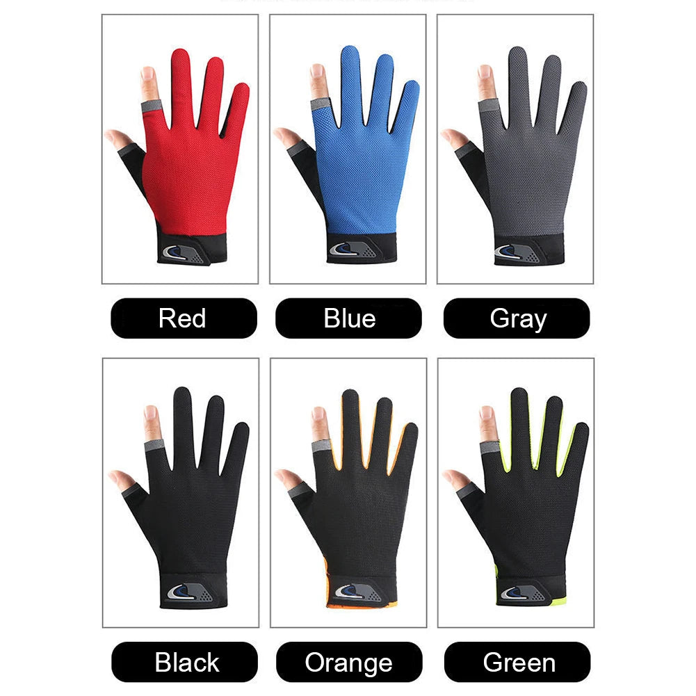 Winter Angelhandschuhe mit offenen Fingern – Atmungsaktiv & Rutschfest