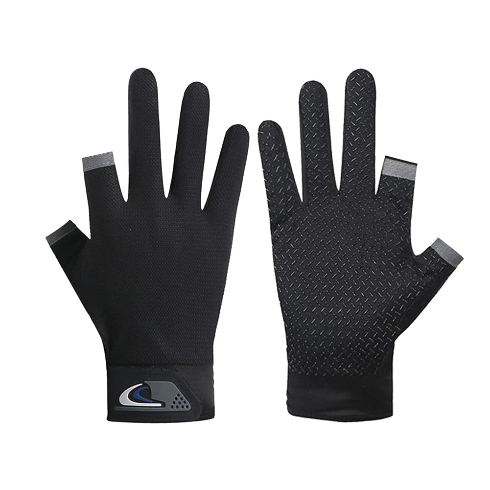 Winter Angelhandschuhe mit offenen Fingern – Atmungsaktiv & Rutschfest