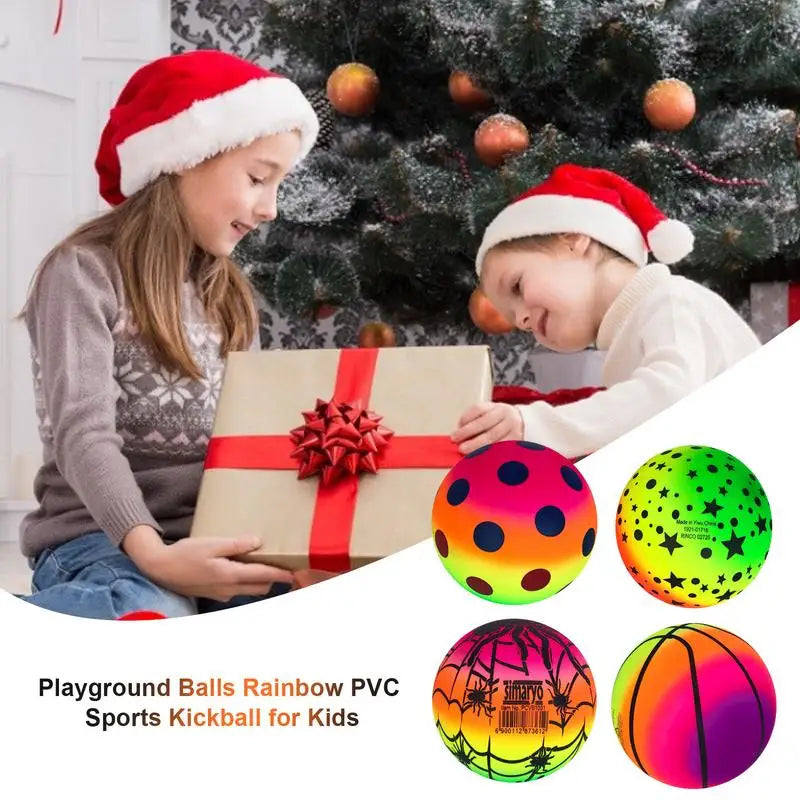Bunter Aufblasbarer Spielball – 15 cm für Drinnen & Draußen