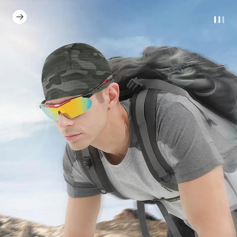 Radfahrerkappe für Sommer – Schnelltrocknend & Atmungsaktiv unter dem Helm
